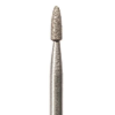 NTI Sintered Diamond Bur, HP, Medium Grit, Flame Shape, #9251-023M, 2.3 mm Diameter, 6.0 mm Length, 1/Pkg thumbnail 5