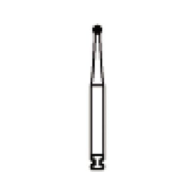 NTI Surgical Carbide Bur, Round #2, 1.0 mm Head, Right-Angle Latch, Surgical Length, 5/Pkg, H2-RASG thumbnail 7