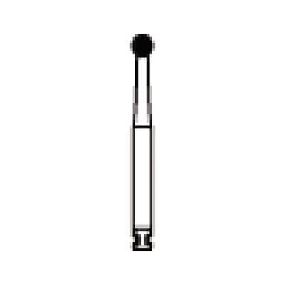 NTI Surgical Carbide Bur, Round #6, 1.8 mm, Right-Angle Latch, Surgical Length, 5/Pkg, H6-RASG thumbnail 8