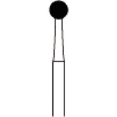 NTI #10 HP Carbide Bur, Round, 2.7 mm Head Diameter, Straight Handpiece, 5/Pk, H1-027HP thumbnail 5