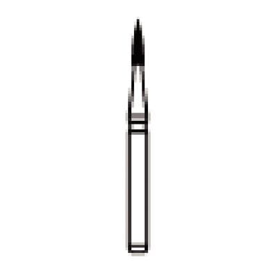 NTI 12-Fluted Trimming & Finishing Carbide Bur, FG, Flame, #7901, 0.9 mm, Red, 5/Pk, H246-009 thumbnail 18