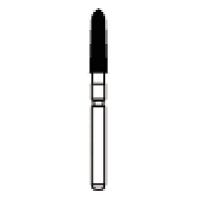 NTI Trimming & Finishing Carbide Bur, 12 Fluted, FG, Curettage, 2.1 mm Diameter, Red Ring, 5/Pkg, #H283K-021 thumbnail 8