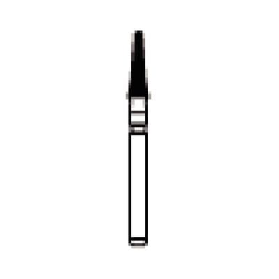 NTI Trimming & Finishing Carbide Bur, 12 Fluted, FG, Interproximal, Red Ring, 1.0 mm Diameter, 5/Pkg, #H50A-010 thumbnail 9