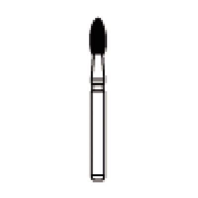 NTI Trimming & Finishing Carbide Bur, Football, 30 Flute, FG, #H369-018UF, 1.8 mm, 5/Pkg thumbnail 7