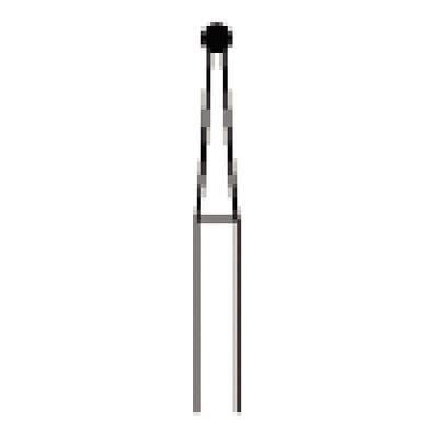 NTI #2 HP Carbide Bur, Round, 1.0 mm Head Diameter, Straight Handpiece, 5/Pk, H1-010HP thumbnail 7