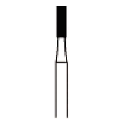 NTI® Straight HP Carbide Bur #558, Cross Cut Cylinder, 1.2 mm Diameter, 5/Pkg, H31-012HP thumbnail 5