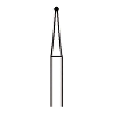 NTI® Straight HP Carbide Bur, H1 Round, Size #1/4, 0.5 mm Diameter, 5/Pkg, H1-005HP thumbnail 7