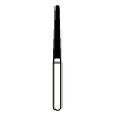 NTI FG Diamond Bur, Coarse, Long Round End Taper, #850L-014, 1.4 mm Diameter, 11.5 mm Length, Friction Grip, 5/Pk thumbnail 7