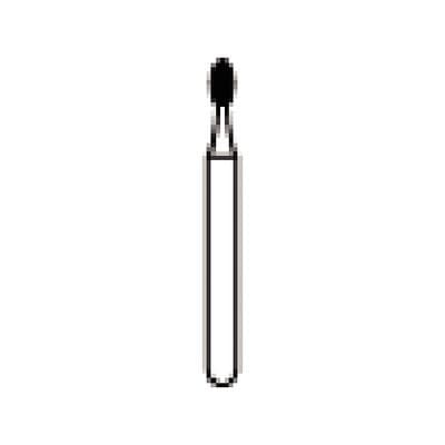 NTI Diamond Bur FG Coarse Football #379-012 (C379-012), 1.2 mm Diameter, 2.8 mm Length, 5/Pk thumbnail 7