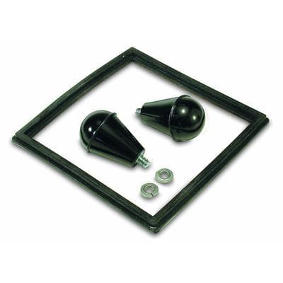 Buffalo Dental Replacement Black Knob (Handle) for Side of Vacuum Former Frame, 1/Pkg thumbnail 2