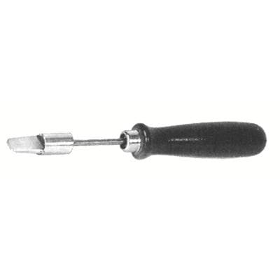 Buffalo Dental Pooling Wax Spatula, 7" Length, Copper Blade, Green Line Enameled Wooden Handle, Double-Ended, 1/Pkg thumbnail 3