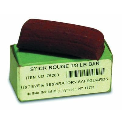 Buffalo Dental Red Rouge XXG Stick, 1/8 Lb Bar, 01KEZKNM2G1HYMJ95BW8E72XAA thumbnail 6