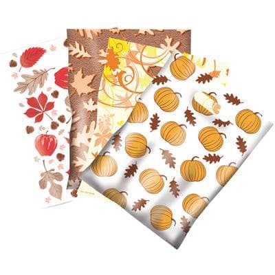 Scatter Bag Assortment Packs, 7-1/2" W x 10" H, 100/Pkg - Fall - Scatter Bag Assortment Packs, 7-1/2 W x 10 H, 100/Pkg - Fall - Image 1