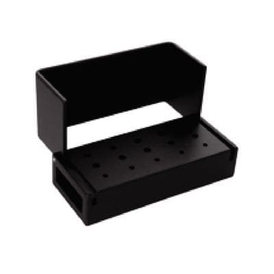 Kerr AXIS Bur Block, 15 Holes, 5 FG/10 RA, Black Anodized Aluminum, Autoclavable, AB330-1B thumbnail 5