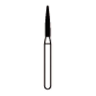 NTI FG Diamond Bur, Medium Grit, Flame Shape, Friction Grip, #888-012 (M888-012), 1.2 mm Diameter, 8.0 mm Length, 5/Pkg thumbnail 8