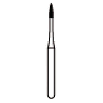 NTI Diamond Bur, FG, Flame, # M889, 0.9 mm, Medium Grit, Gray Ring, 5/Pk, M889-009 thumbnail 9