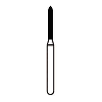 NTI Diamond Bur, FG, Cylinder Beveled End, # C878, 1.0 mm Diameter, 8.0 mm Length, Coarse, Green, 5/Pk, C878-010 thumbnail 9