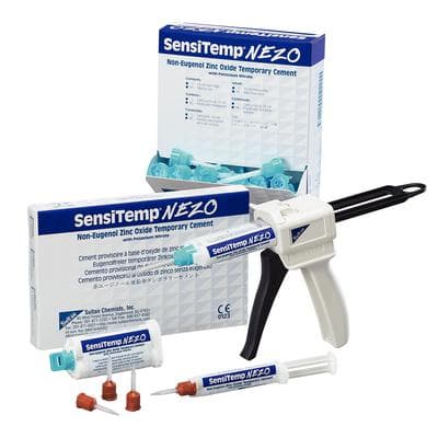 SensiTemp NEZO Non-Eugenol Temporary Cement Syringe Kit, 5 mL Automix Hand Syringe with 10 Mixing Tips, Sultan Healthcare thumbnail 9