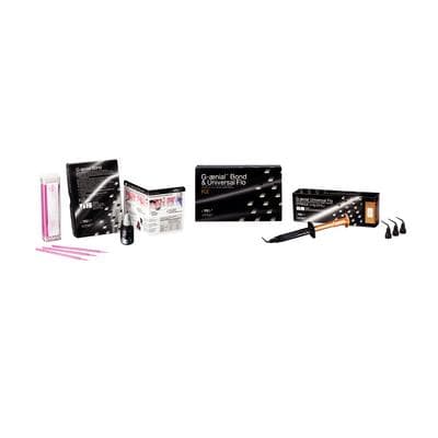 G-aenial Bond & Universal Flo Intro Kit, Self-Etch/Light-Cure, 5 mL Bond + 3.4 g A2 Flo Syringe, 400222 thumbnail 11