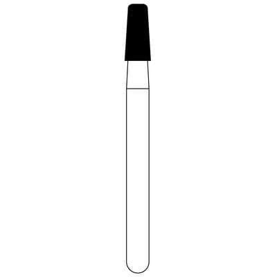 NTI FG Diamond Bur, Fine Grit, Modified Shoulder Taper, Friction Grip, #845KR-018 (4.0 mm), 5/Pack thumbnail 9