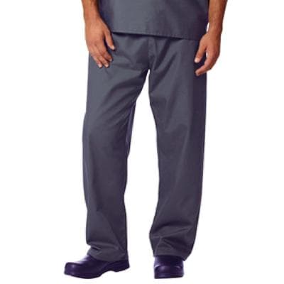 Fashion Seal Healthcare® Unisex Fashion Scrub Pants, 65/35 Fashion Poplin®, Pewter, Extra Small, Drawstring, 1/Pkg thumbnail 3