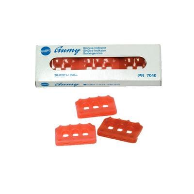 Vintage Halo Gumy Tri-Color Gingiva Indicator Set, Light/Medium/Dark, Shofu Dental thumbnail 3