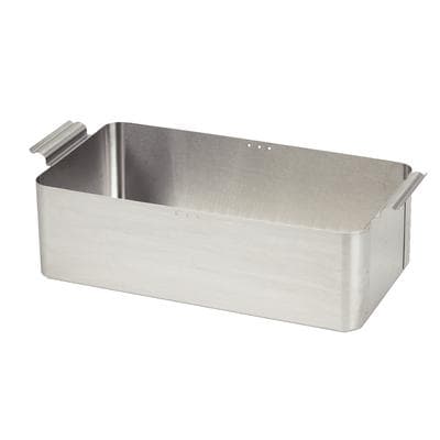 L&R SweepZone 200 Stainless Steel Solid Side Draining Basket, Full Size, 18666 thumbnail 12