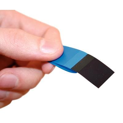 TrollFoil Pre-Mounted Double-Sided Articulating Foil, 8 Microns, Mini, Blue, 500/Pk, 12000400 thumbnail 5