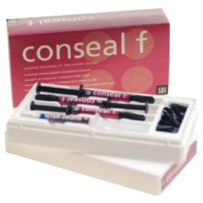 SDI Conseal F Pit & Fissure Sealant Intro Syringe Kit, Light-Cured, Fluoride-Releasing, Opaque White, 3 x 1g Syringes, 1 x 1mL Etch Syringe, 20 Tips, #7850012 thumbnail 11