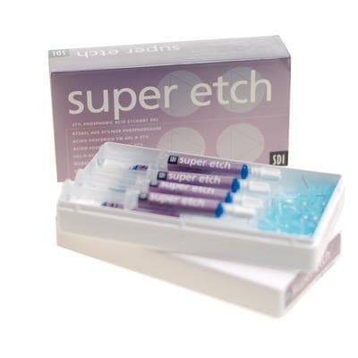 Super Etch Etching Gel, 37% Phosphoric Acid, Syringe Bulk Kit, 2 ml, High Viscosity, Blue, 10/Pk, 8100045 thumbnail 23