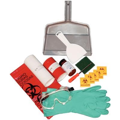 Master Spill Kit (MSK) – Biological, Chemical & Mercury Spill Cleanup Kit, 1/Kit thumbnail 5