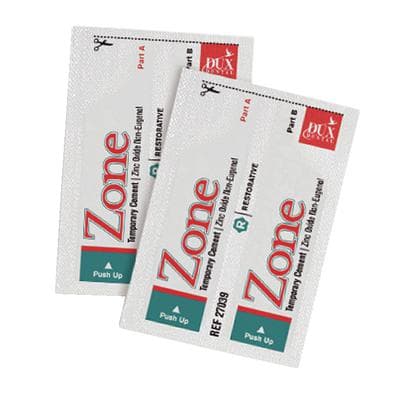 Zone Temporary Cement Unit Dose, Non-Eugenol Zinc Oxide, 25 Two-Part Pouches/Box, 27039DX thumbnail 12