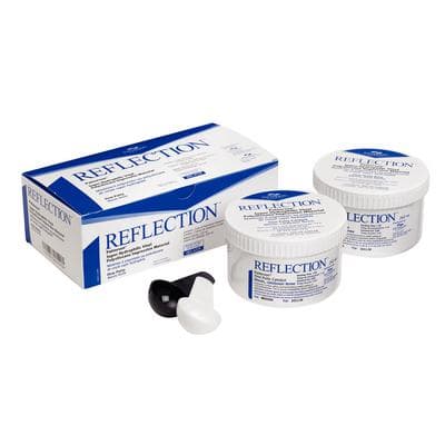 Reflection™ VPS Impression Material, High-Performance Putty - Firm Blue, 520 ml (2 x 260 ml Jars), 1/Pkg - Reflection™ VPS Impression Material, High-Performance Putty - Firm Blue - Image 1