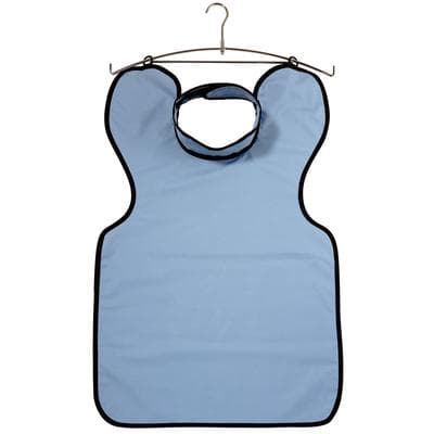 Kerr TotalCare Lead-Free X-Ray Apron with Thyroid Collar, Adult, Blue, 23" x 26", 31459 thumbnail 13