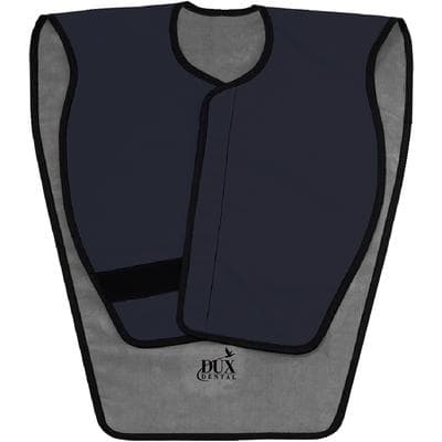 Kerr TotalCare Lead-Free X-Ray Panoramic Poncho, Adult, Charcoal Microfiber, 31390DX thumbnail 12