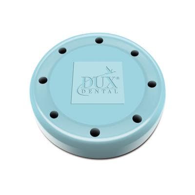 Kerr Magnetic Bur Block, 8-Hole, Round, Sky Blue, 1-5/8" D x 1/2" H, #31001DX thumbnail 9