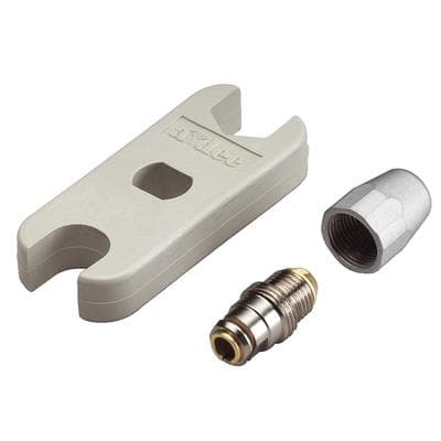 A-dec Air/Water Syringe Locking Nut Assembly with Syringe Tip Retainer thumbnail 2