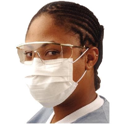 Crosstex Ultra Sensitive Earloop Face Mask, ASTM Level 3, White, 50/Box, GCFCXS thumbnail 27