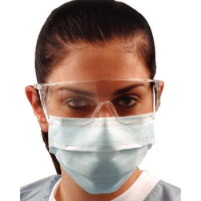 Ultra FogFree Surgical Face Mask, ASTM Level 3, Earloop, Blue, 40/Box, GCFCX thumbnail 29