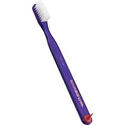 GUM® Classic Toothbrush, Compact Head, Soft Bristles, 12/Pkg, 409P thumbnail 2