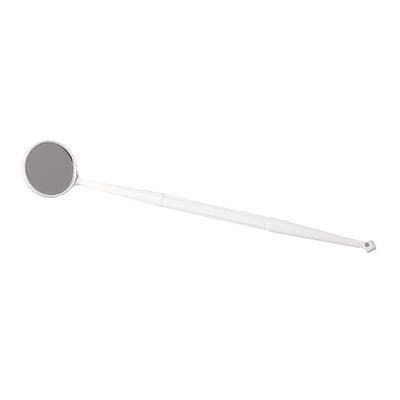 Sunstar Mouth Mirror, Single End, Disposable, Plastic Handle, 25 mm Glass Mirror, 10/Pkg - Mouth Mirror – Single End, 10/Pkg - Mouth Mirror – Single End, 10/Pkg - Image 1