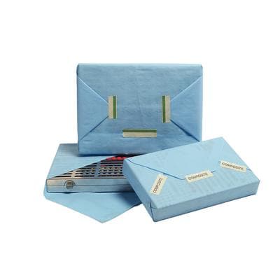 Hu-Friedy IMS Autoclave Sterilization Wrap, 15" x 15", 1000 Sheets/Box, IMS-1211 thumbnail 12