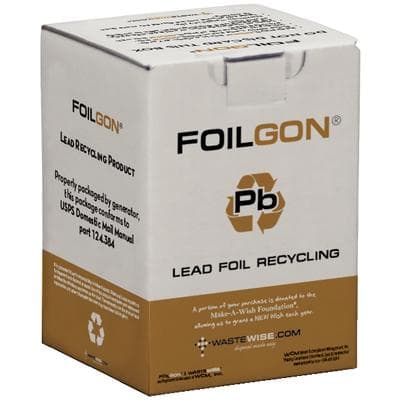 Foilgon Mail-in Lead Foil Recycling Kit, 7 lb Capacity, 1/Pk, FOILGON thumbnail 10