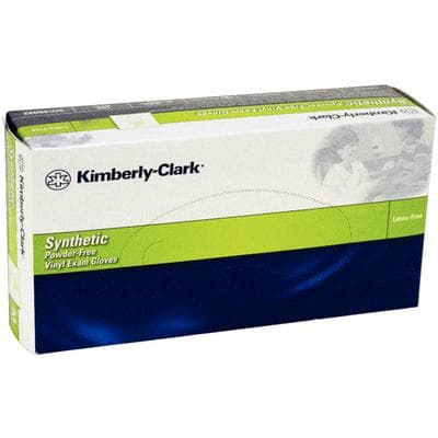 Halyard SAFESKIN Synthetic Plus Powder-Free Vinyl Exam Gloves, Small, 100/Box thumbnail 2
