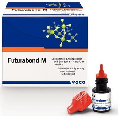 VOCO Futurabond M Self-Etch Bond, One-Component Light-Curing Nano-Reinforced Adhesive, 3 x 5 mL Bottles thumbnail 7