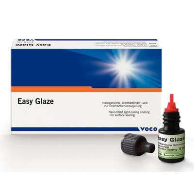 VOCO Easy Glaze Nano-Filled Light-Cured Liquid Polish & Surface Sealant, 5 mL Bottle with 20 Easy Brushes and 2 Mixing Pads thumbnail 14