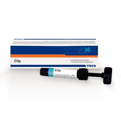 VOCO Clip Light-Cured Provisional Filling Material, 4 g Syringe, Pack of 3, 1285 thumbnail 6