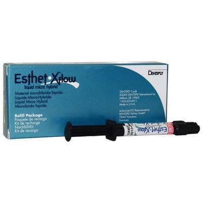Esthet-X Flow Flowable Composite, Light-Cure, Syringe Refill, 1.3 g, Shade A2, 2/Pk, 648021 thumbnail 19