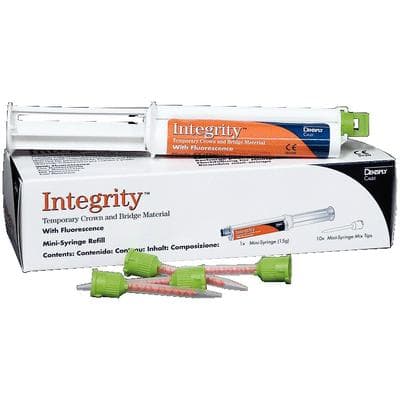 Integrity Temporary Crown & Bridge Material, Mini-Syringe Refill, Shade A1, 15 g, 1 Syringe with 10 Mixing Tips, 666350 thumbnail 19