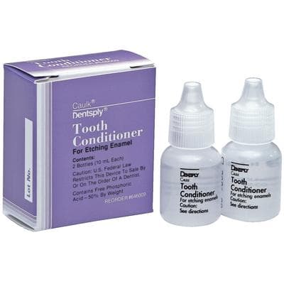Caulk Tooth Conditioner Liquid, 50% Phosphoric Acid, Bottle Kit, 10 ml, Colorless, 2/Pk, 646009 thumbnail 18